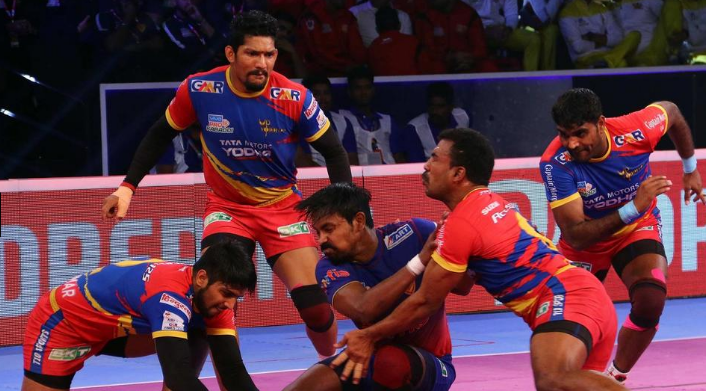 UP Yoddha decimated Dabanag Delhi, to play against Gujarat Fortunegiants in  the qualifier 2