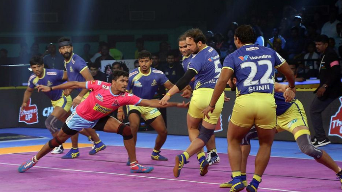 Jaipur Pink Panthers defeat Tamil Thalaivas to stay in playoffs race