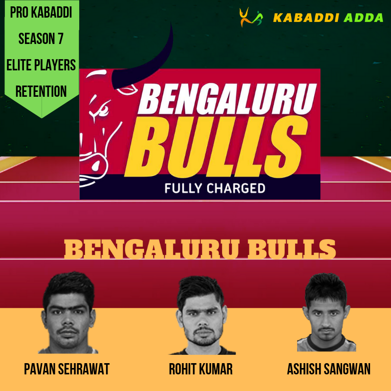 Bengaluru Bulls retained players