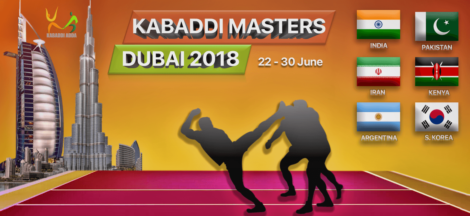 Kabaddi Masters Dubai teams 