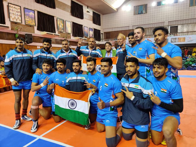 Indian Team at the South Asian Games 2019