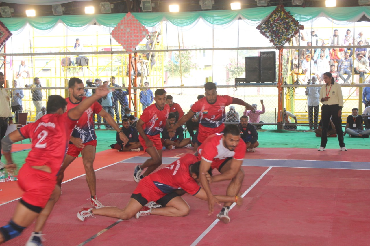 MP11 vs Neer Gulia Academy at 38th All India Kabaddi Tournament - Gotegaon