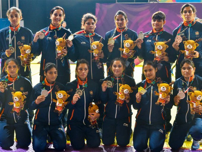 Indian women's Kabaddi team at 2018 Asian Games