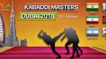 Kabaddi Masters Dubai 2018 teams