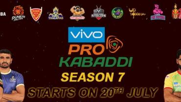 Prokabaddi season 7 schedule