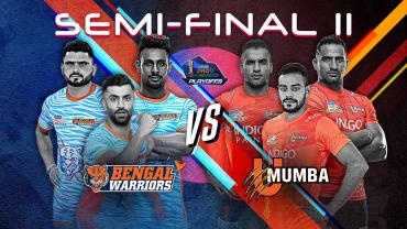 Semi final Bengal warriors vs U Mumba
