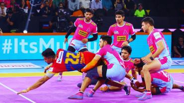 UP Yoddhas vs Jaipur Pink Panthers