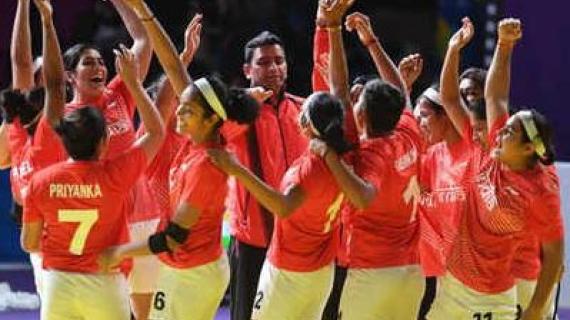 Asian Games Indian Women's Kabaddi team