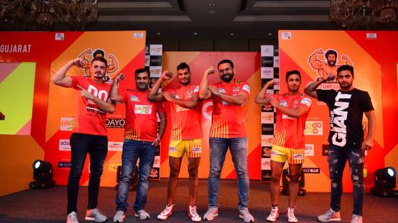Gujarat Fortune Giants Team Jersey unveiling