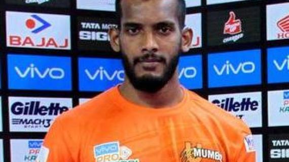 Prokabaddi Season 6, match 20, Haryana Steelers Vs. U Mumba, Player of the match - Siddharth Desai
