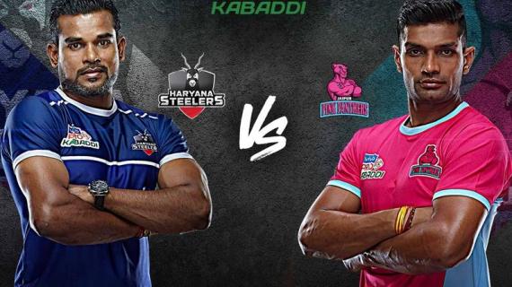 Haryana Steelers vs Jaipur Pink Panthers pro kabaddi live