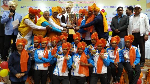 Haryana winningg team - Junior Nationals