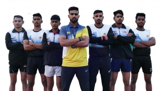 Mohit Narwal with his students