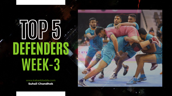 PKL 8 Week 3 Best Defenders