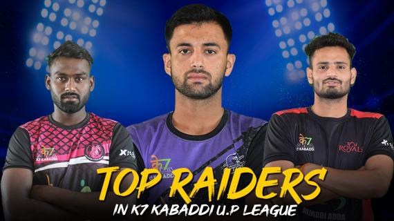 K7 Kabaddi UP League Top Raiders